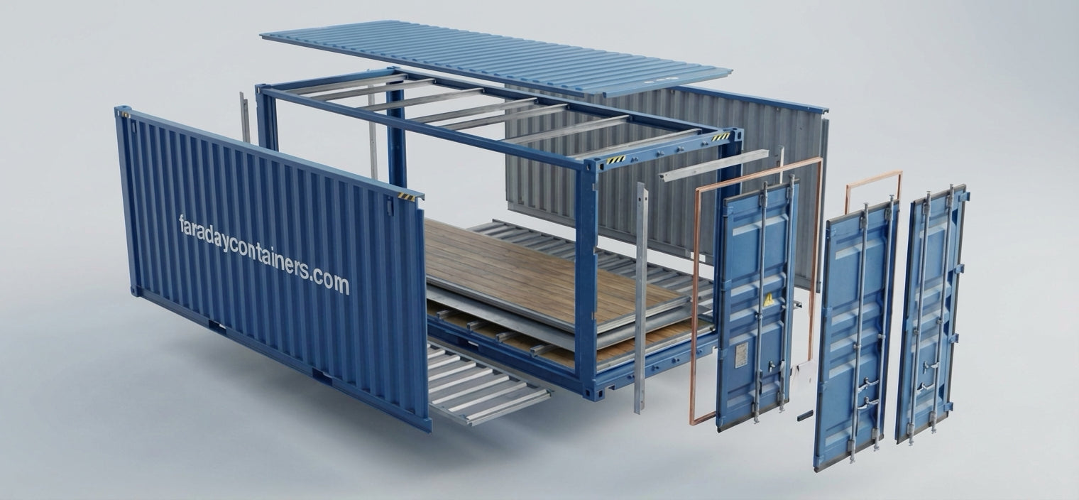 Faraday Containers