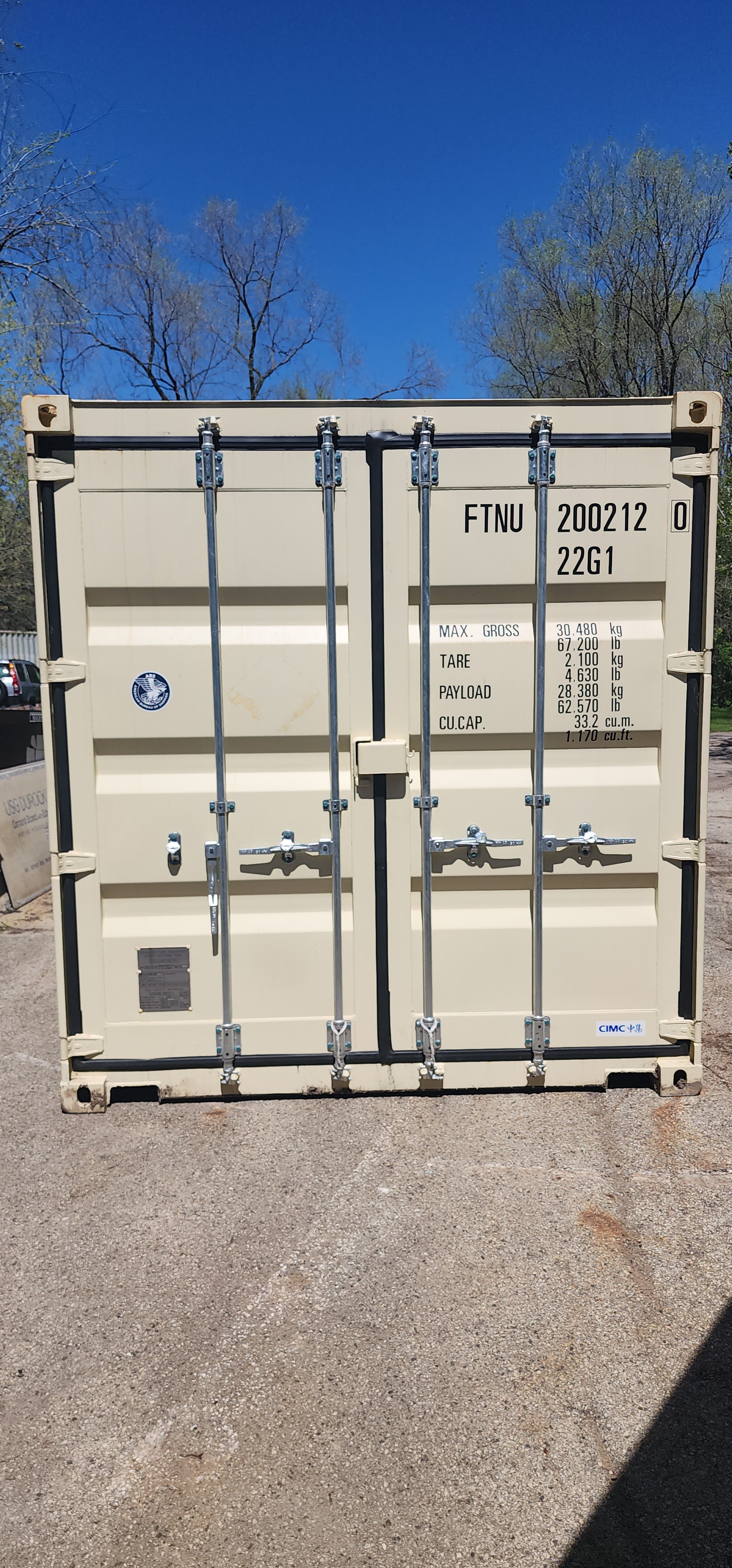 20'-Ft.  Faraday Container