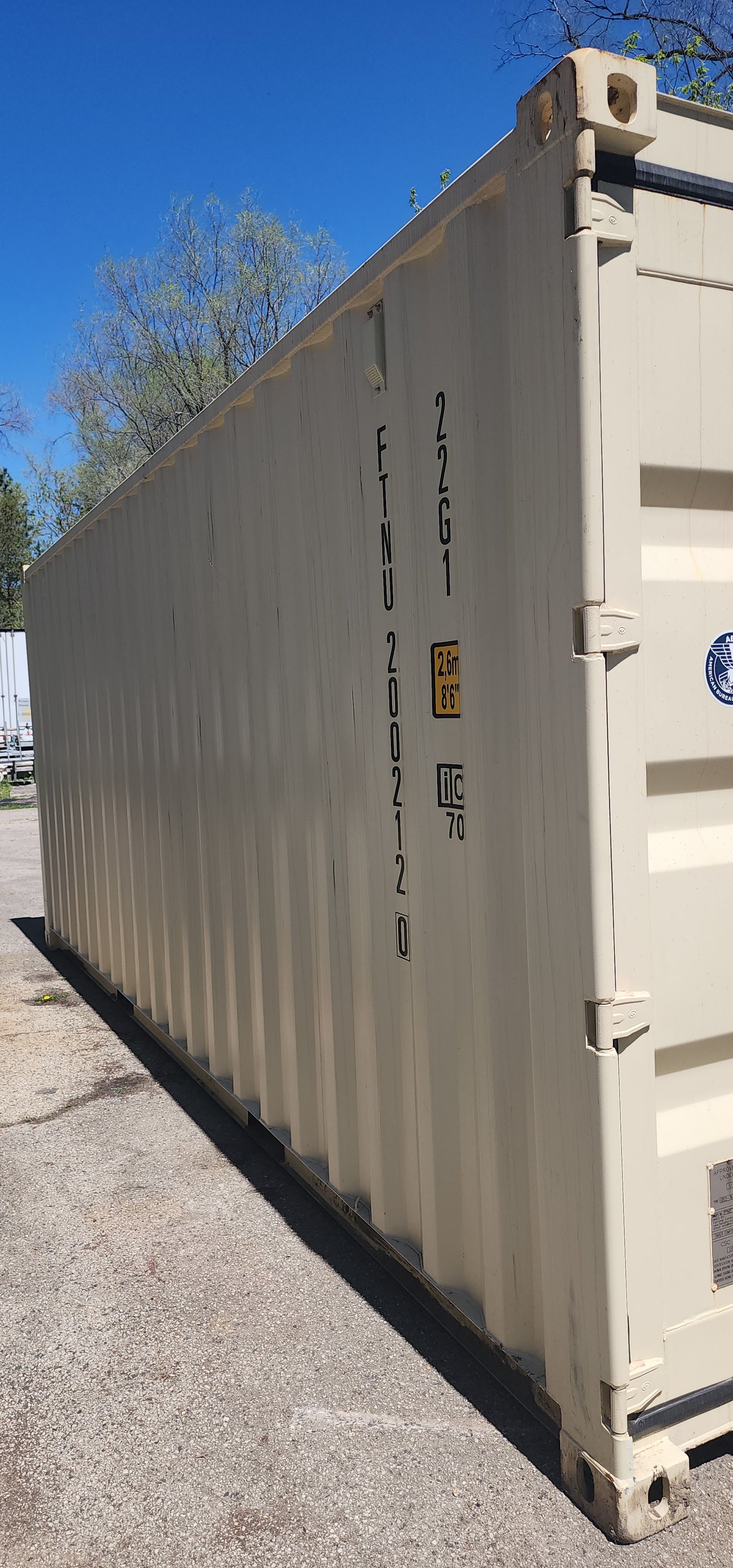 20-Foot Faraday Shipping Container