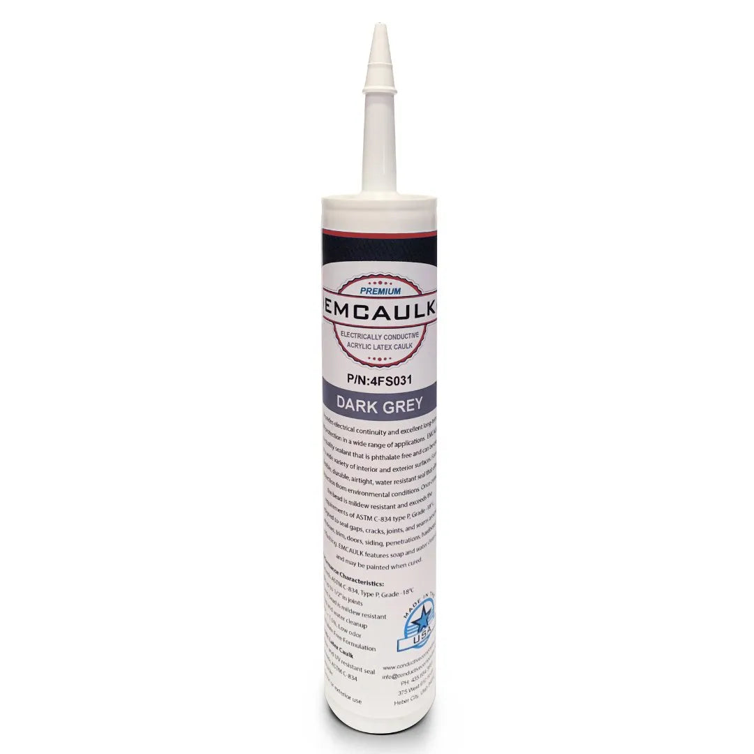 Tube of Caulk - EM Caulk - This is electro-conductive caulk and will seal up any holes or gaps in the event you make any modifications or repairs.